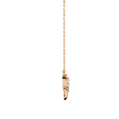Flora Vine Lab Grown Diamond Pendant