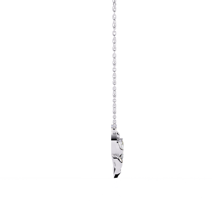 Flora Vine Lab Grown Diamond Pendant