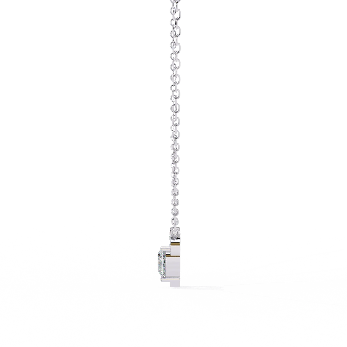 Serenade Heart Lab Grown Diamond Pendant - Ophiratbf