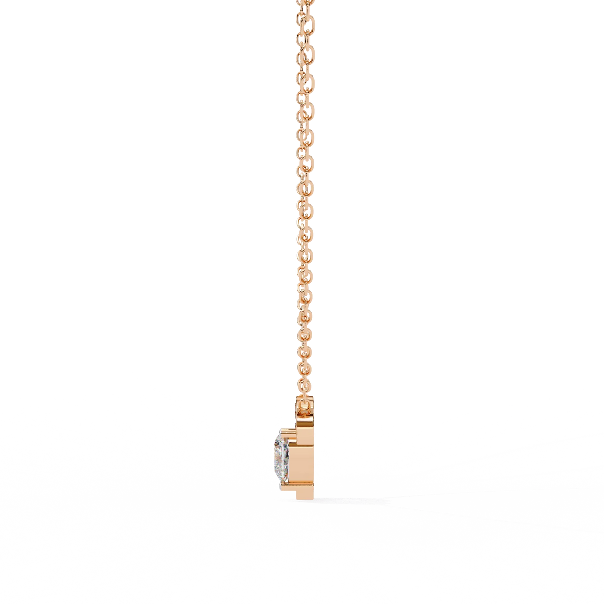 Serenade Heart Lab Grown Diamond Pendant - Ophiratbf