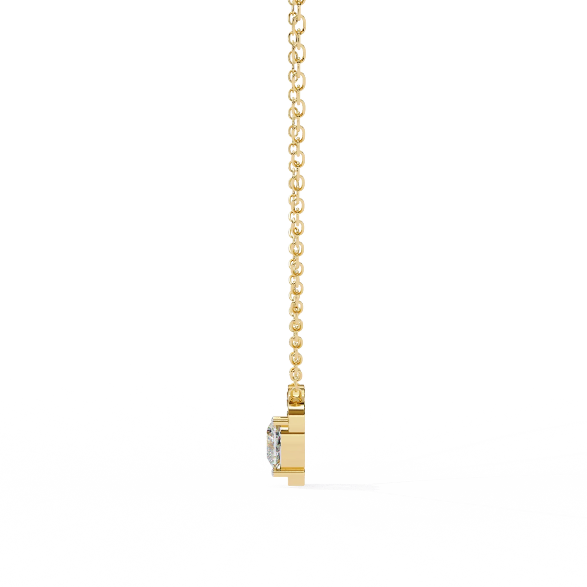 Serenade Heart Lab Grown Diamond Pendant - Ophiratbf