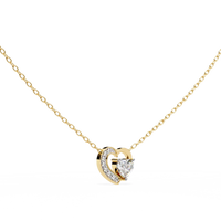 Serenade Heart Lab Grown Diamond Pendant - Ophiratbf