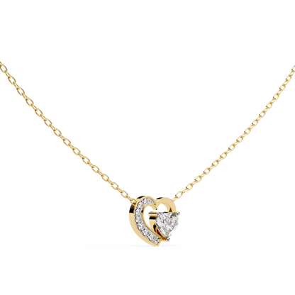 Serenade Heart Lab Grown Diamond Pendant