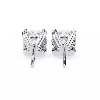 Amora Heart Gallery Lab Grown Diamond Studs