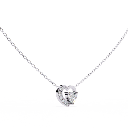 Serenade Heart Lab Grown Diamond Pendant