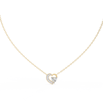 Serenade Heart Lab Grown Diamond Pendant