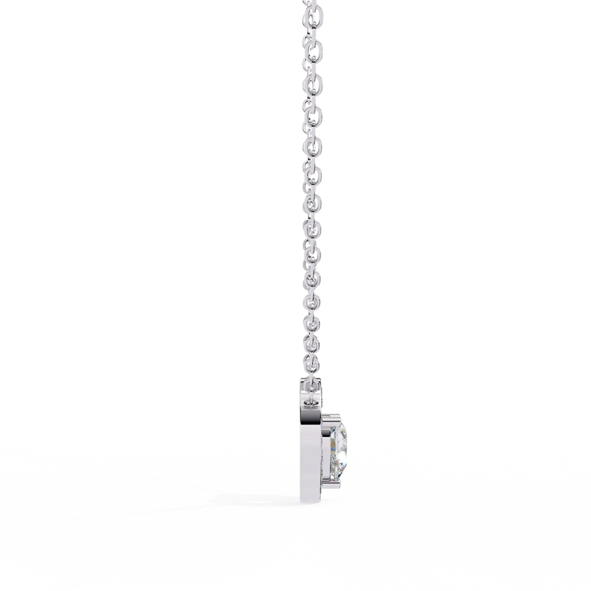 Serenade Heart Lab Grown Diamond Pendant - Ophiratbf