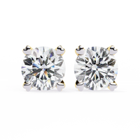 Amora Heart Gallery Lab Grown Diamond Studs - Ophiratbf