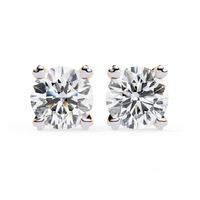 Amora Heart Gallery Lab Grown Diamond Studs - Ophiratbf
