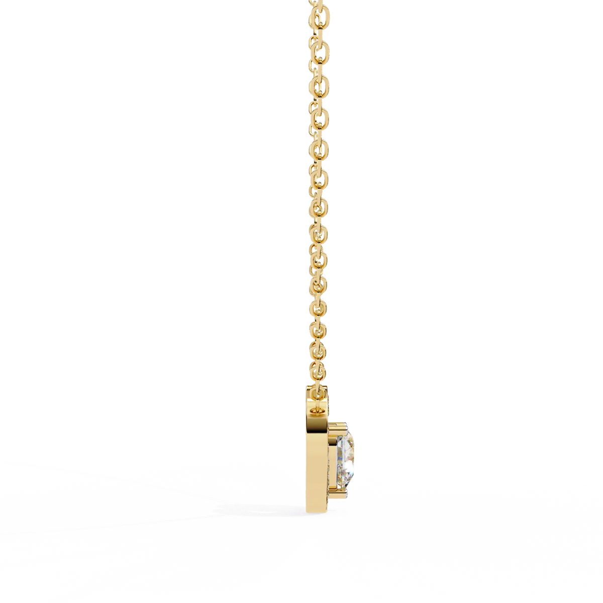 Serenade Heart Lab Grown Diamond Pendant - Ophiratbf