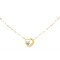 Serenade Heart Lab Grown Diamond Pendant - Ophiratbf