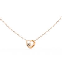 Serenade Heart Lab Grown Diamond Pendant - Ophiratbf