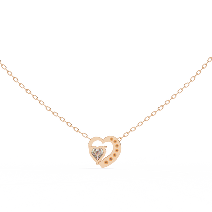 Serenade Heart Lab Grown Diamond Pendant