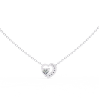 Serenade Heart Lab Grown Diamond Pendant - Ophiratbf