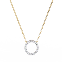 Eternelle Circle Lab Grown Diamond Pendant - Ophiratbf