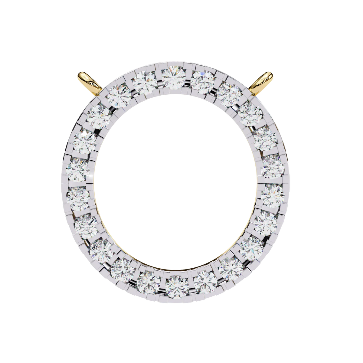 Eternelle Circle Lab Grown Diamond Pendant - Ophiratbf