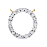 Eternelle Circle Lab Grown Diamond Pendant - Ophiratbf