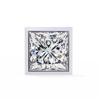 Regency Princess Bezel Lab Grown Diamond Studs