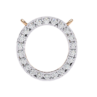 Eternelle Circle Lab Grown Diamond Pendant - Ophiratbf