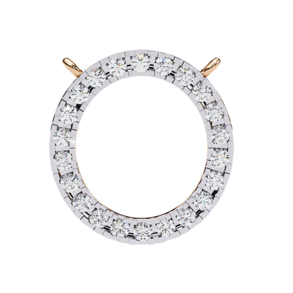 Eternelle Circle Lab Grown Diamond Pendant