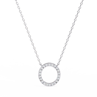Eternelle Circle Lab Grown Diamond Pendant - Ophiratbf