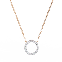 Eternelle Circle Lab Grown Diamond Pendant - Ophiratbf