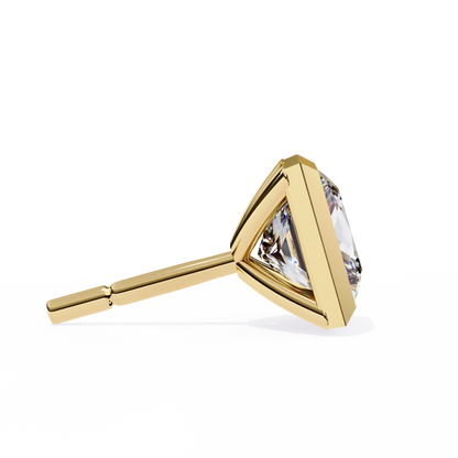 Regency Princess Bezel Lab Grown Diamond Studs