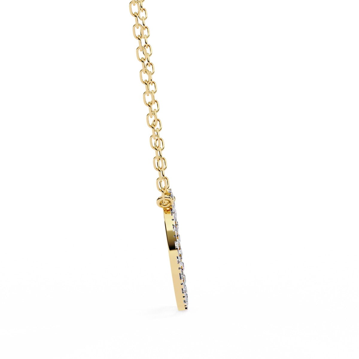 Eternelle Circle Lab Grown Diamond Pendant - Ophiratbf