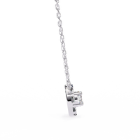 Halo Brilliance Lab Grown Diamond Necklace - Ophiratbf