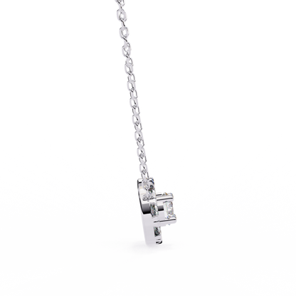 Halo Brilliance Lab Grown Diamond Necklace