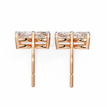 Fleuria Marquise Lab Grown Diamond Studs