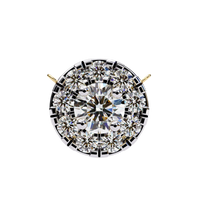 Halo Brilliance Lab Grown Diamond Necklace - Ophiratbf