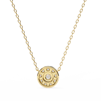 Halo Brilliance Lab Grown Diamond Necklace - Ophiratbf