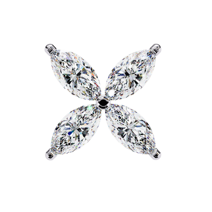 Fleuria Marquise Lab Grown Diamond Studs