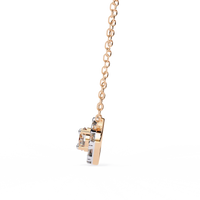 Halo Brilliance Lab Grown Diamond Necklace - Ophiratbf