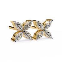 Fleuria Marquise Lab Grown Diamond Studs - Ophiratbf