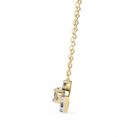 Halo Brilliance Lab Grown Diamond Necklace - Ophiratbf