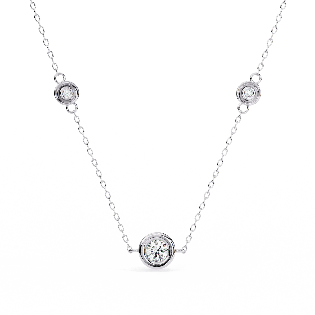 Stella Station Lab Grown Diamond Pendant - Ophiratbf