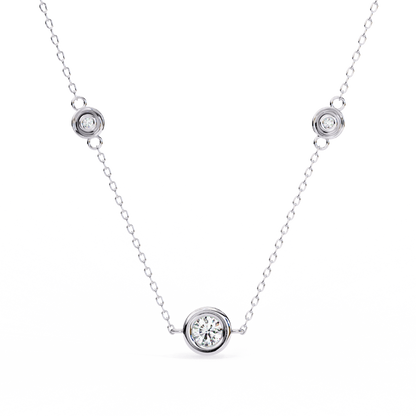 Stella Station Lab Grown Diamond Pendant