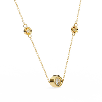 Stella Station Lab Grown Diamond Pendant - Ophiratbf