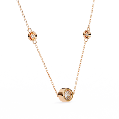 Stella Station Lab Grown Diamond Pendant