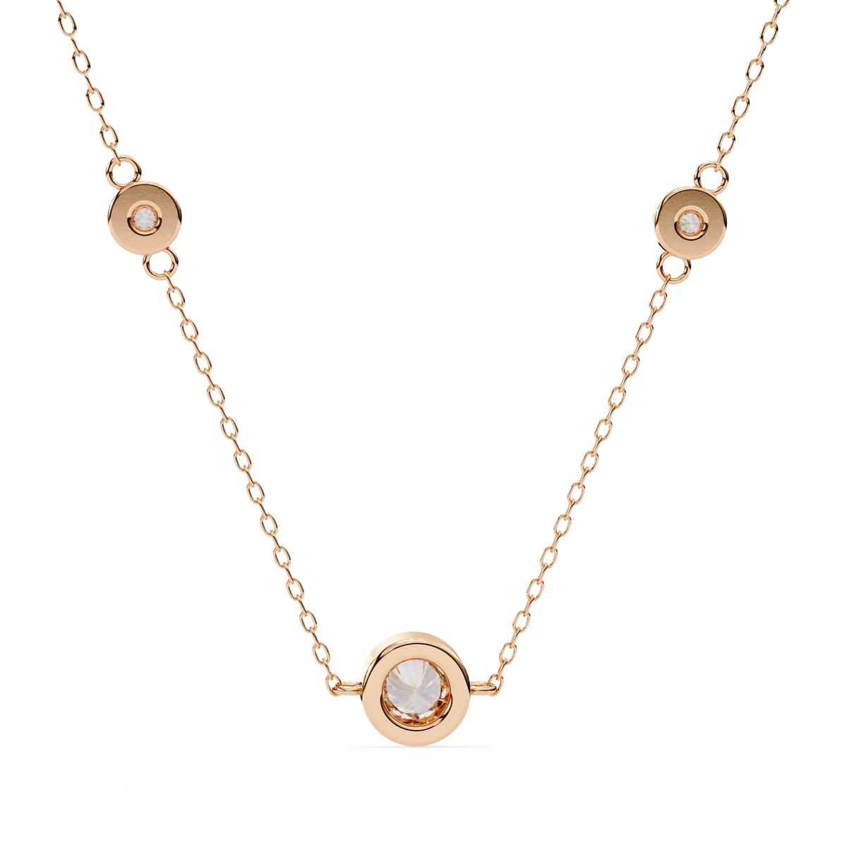 Stella Station Lab Grown Diamond Pendant - Ophiratbf