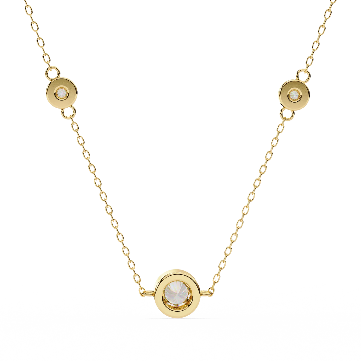 Stella Station Lab Grown Diamond Pendant - Ophiratbf