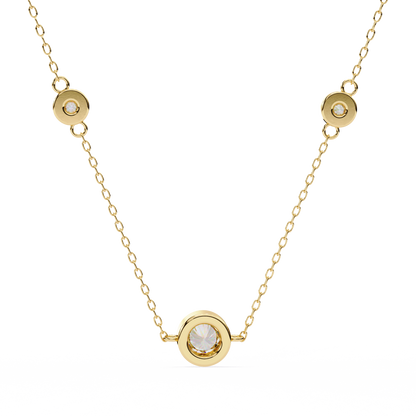 Stella Station Lab Grown Diamond Pendant