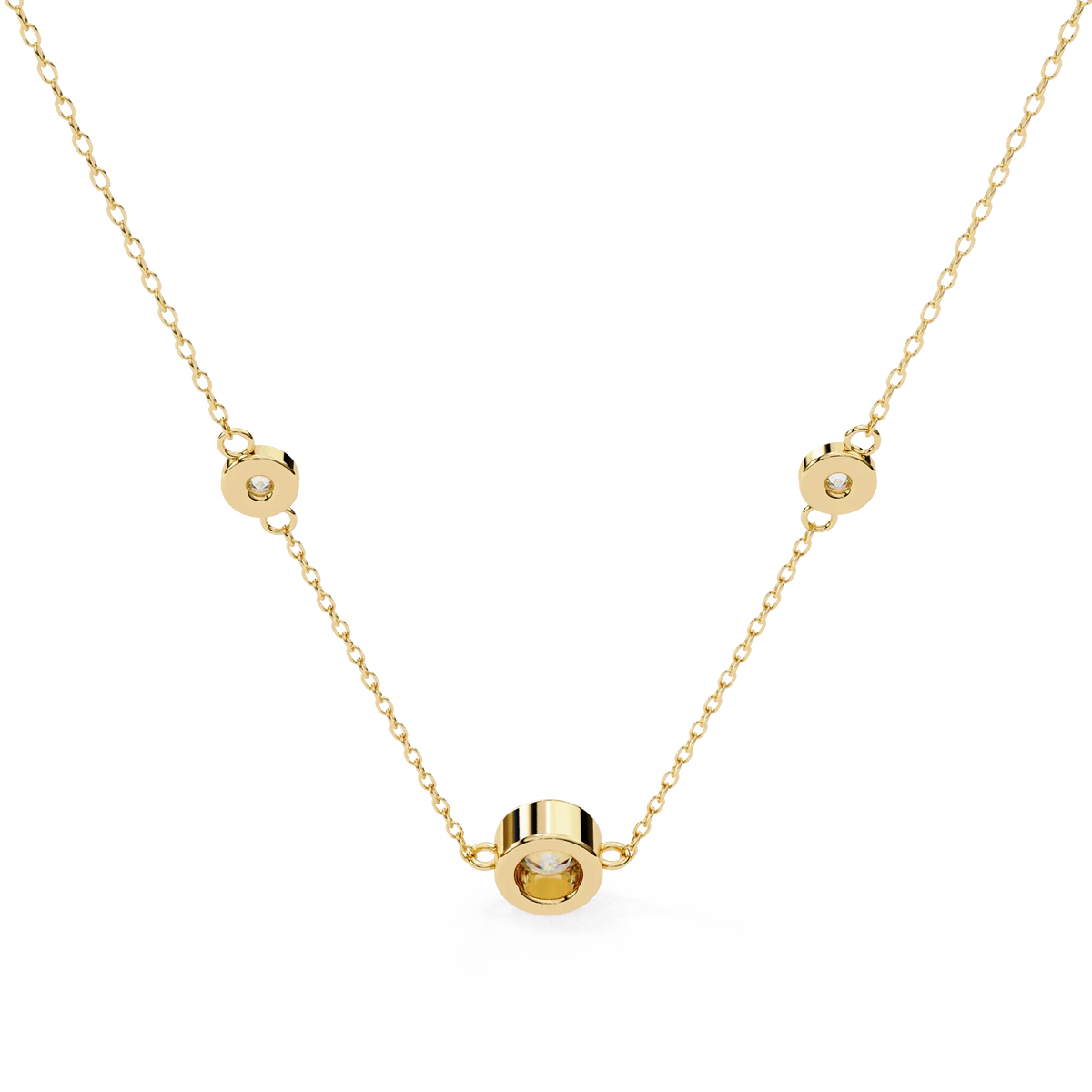 Stella Station Lab Grown Diamond Pendant - Ophiratbf