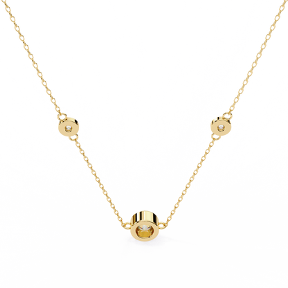 Stella Station Lab Grown Diamond Pendant