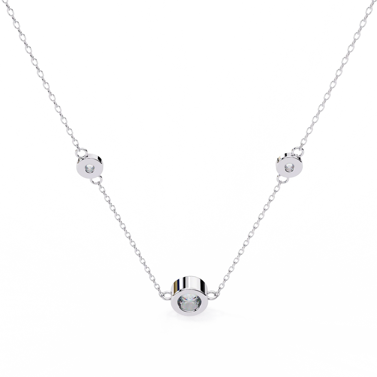 Stella Station Lab Grown Diamond Pendant - Ophiratbf