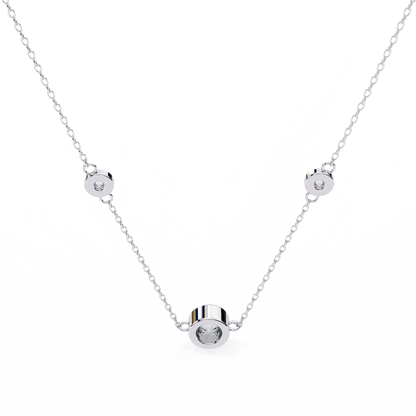 Stella Station Lab Grown Diamond Pendant