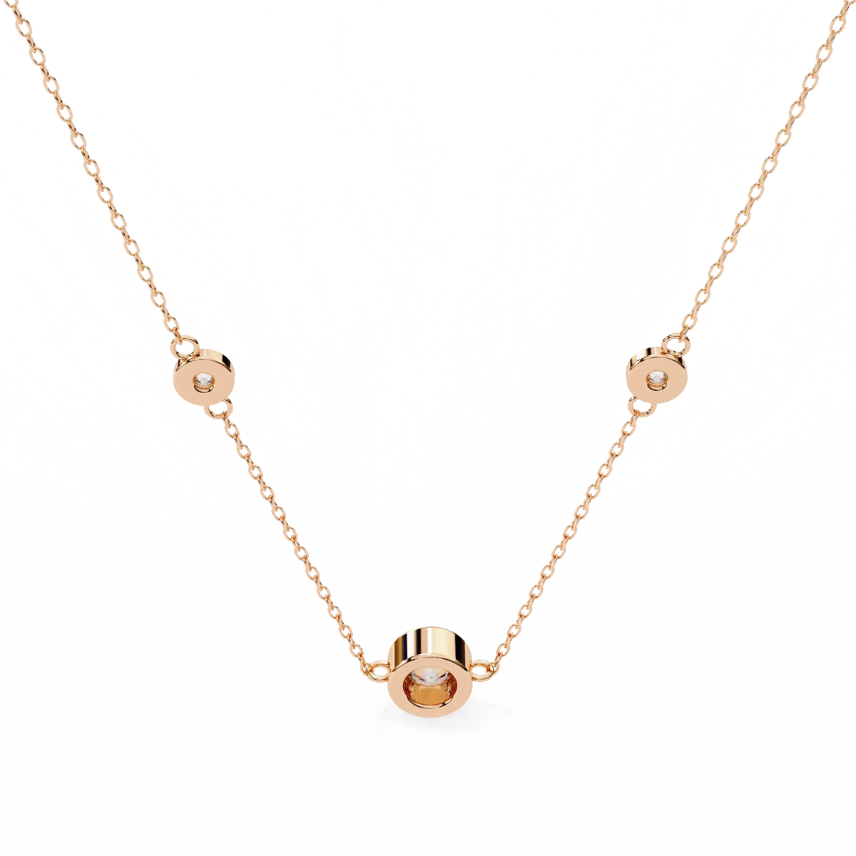 Stella Station Lab Grown Diamond Pendant - Ophiratbf