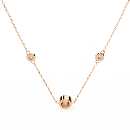Stella Station Lab Grown Diamond Pendant